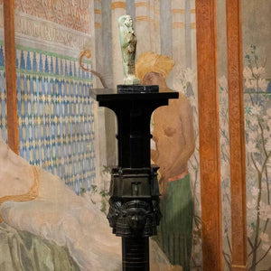 Egyptian style Column, Paris 1887 - Ehrl Fine Art & Antiques