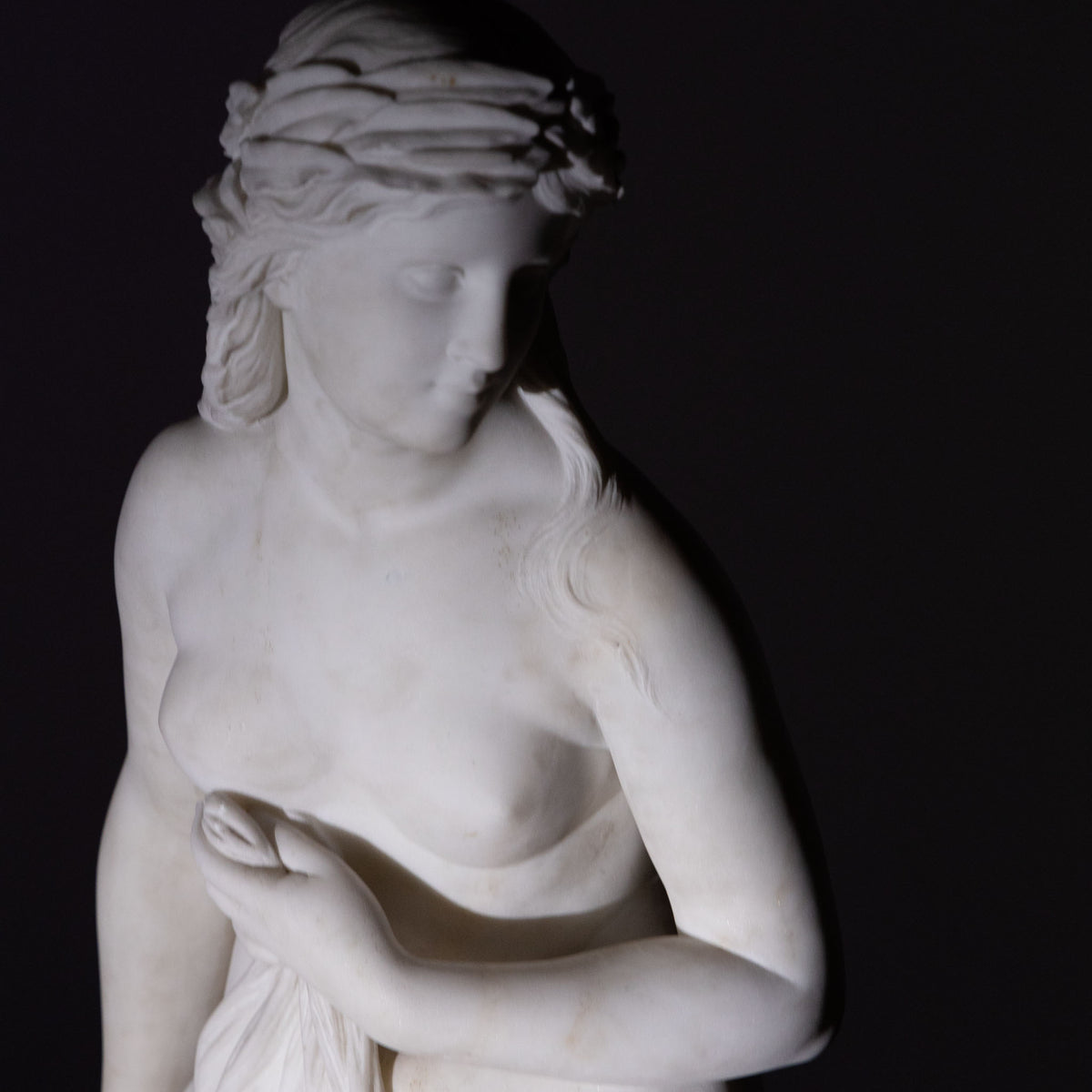Robert Cauer d. Ä. (1831-1893) Venus with Dolphin, Rome 1874