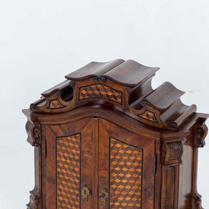 Miniature Baroque Cabinet, Southern Germany, Mid-18th Century - Ehrl Fine Art & Antiques