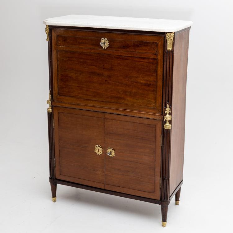 Louis Seize Secretaire à abattant, End of 18th Century - Ehrl Fine Art & Antiques