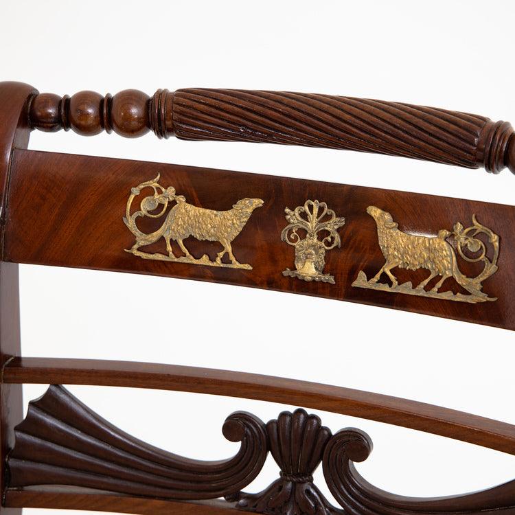 Set of Eight Dining Room Chairs and Armchairs, Northern Germany around 1830 - Ehrl Fine Art & Antiques