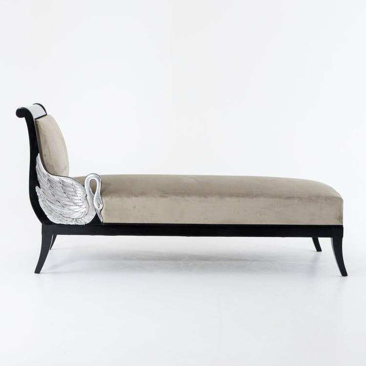 Empire style Recamiere, 20th Century - Ehrl Fine Art & Antiques