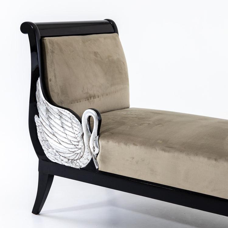 Empire style Recamiere, 20th Century - Ehrl Fine Art & Antiques