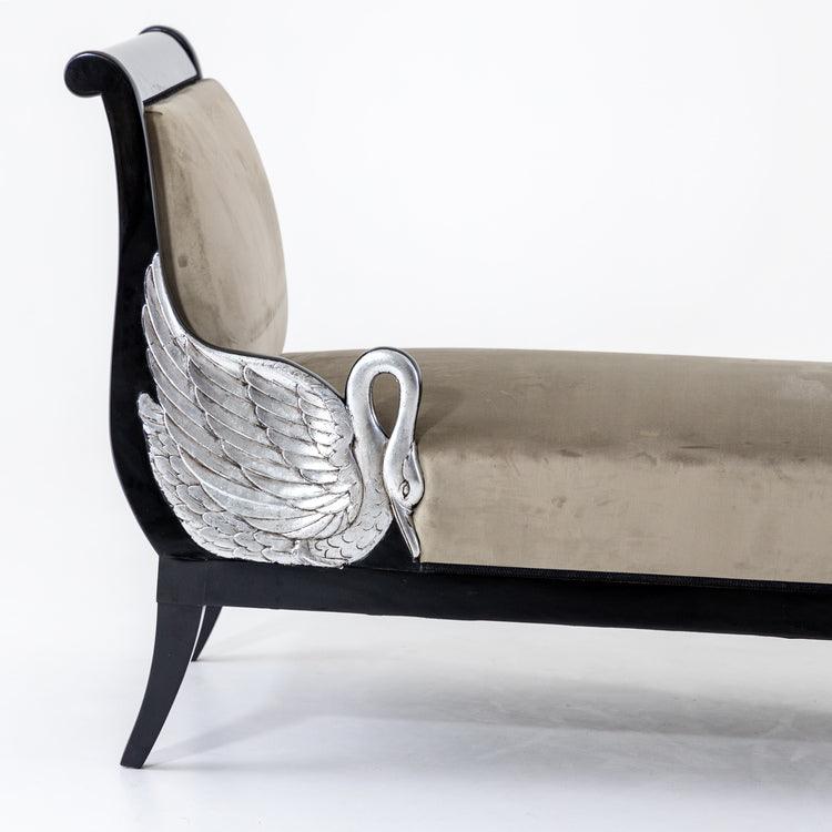 Empire style Recamiere, 20th Century - Ehrl Fine Art & Antiques
