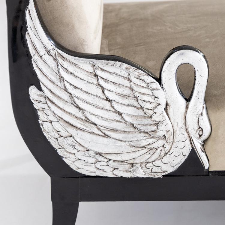 Empire style Recamiere, 20th Century - Ehrl Fine Art & Antiques