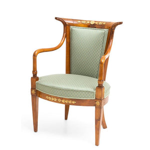 Empire Armchair, Italy Early 19th Century - Ehrl Fine Art & Antiques
