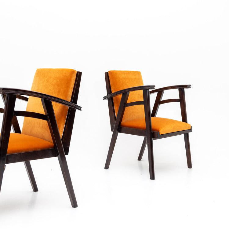 Pair of Armchairs, probably Italy 1960s - Ehrl Fine Art & Antiques