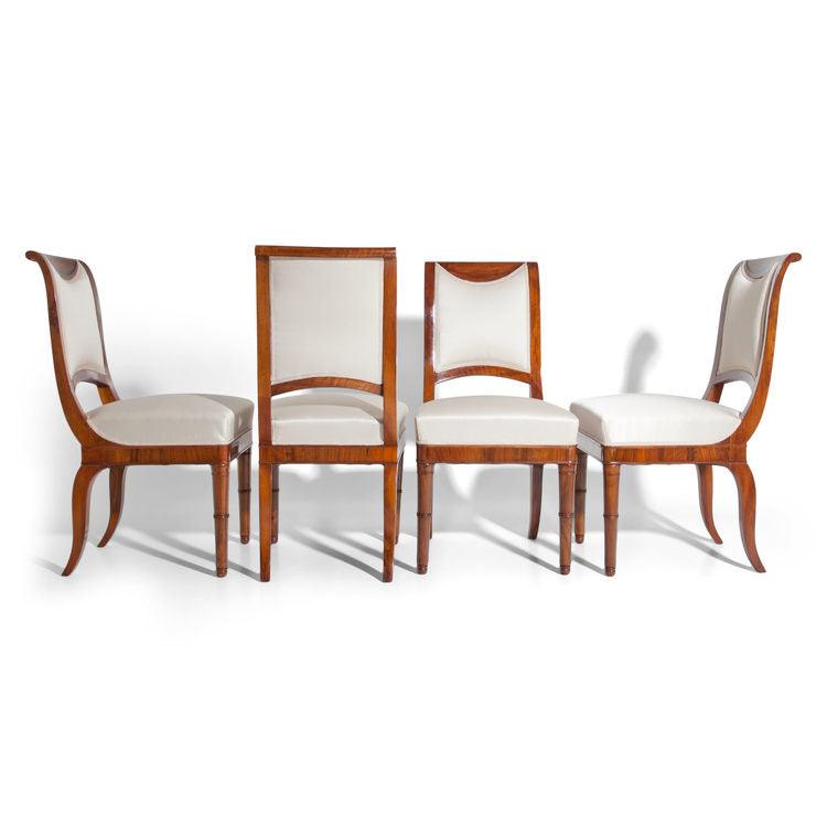Directoire Chairs, France 19th Century - Ehrl Fine Art & Antiques