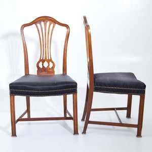 Dining Room Chairs after Chippendale, England circa 1800 - Ehrl Fine Art & Antiques