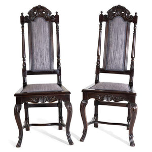 Baroque Dining Room Chairs, Saxony 18th Century - Ehrl Fine Art & Antiques