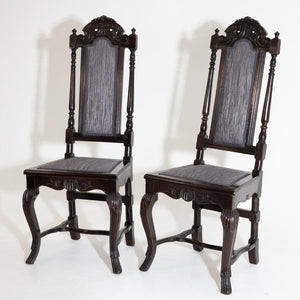 Baroque Dining Room Chairs, Saxony 18th Century - Ehrl Fine Art & Antiques