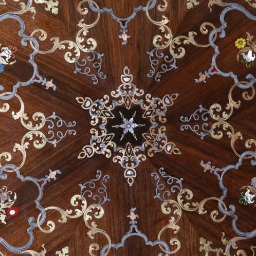 Center Table by Franz Xaver Fortner, Rococo, Germany c. 1840 - Ehrl Fine Art & Antiques