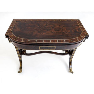 English Game Table, 19th Century - Ehrl Fine Art & Antiques