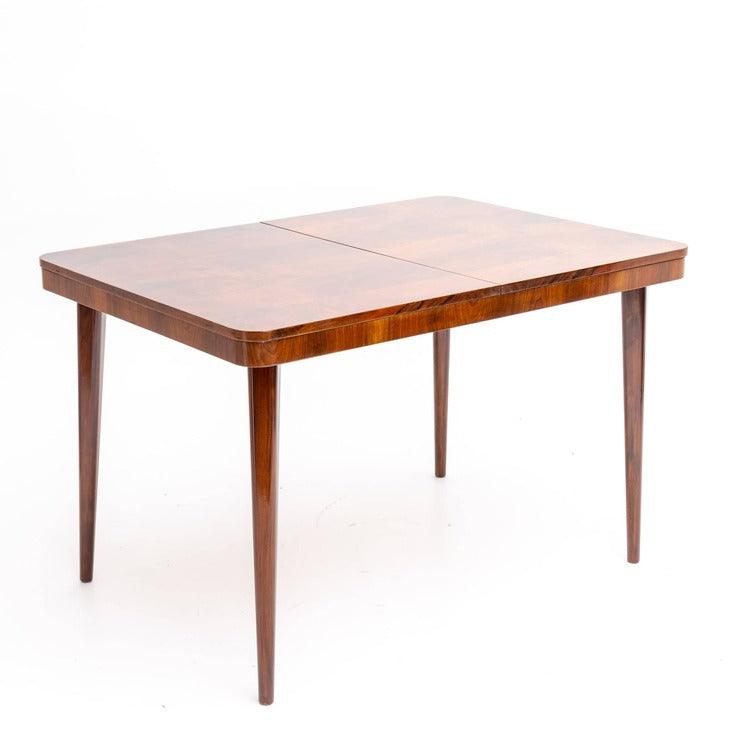 Extendable Dining Table by Jindrich Halabala for UP Zavody, Czechoslovakia, 1950s - Ehrl Fine Art & Antiques