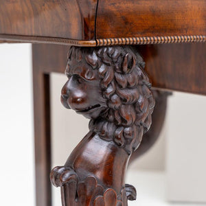 Console with Lion Heads, around 1830 - Ehrl Fine Art & Antiques