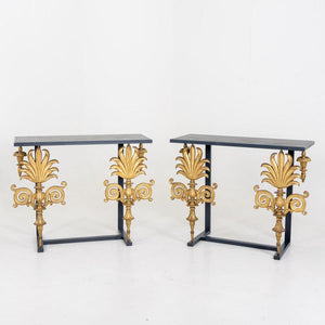 Wall Consoles with Classicist Decorations, 19th / 21st Century - Ehrl Fine Art & Antiques
