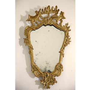 Baroque Wall Mirror, Italy 18th Century - Ehrl Fine Art & Antiques