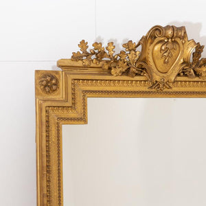 French Wall Mirror 1st Half 19th Century - Ehrl Fine Art & Antiques