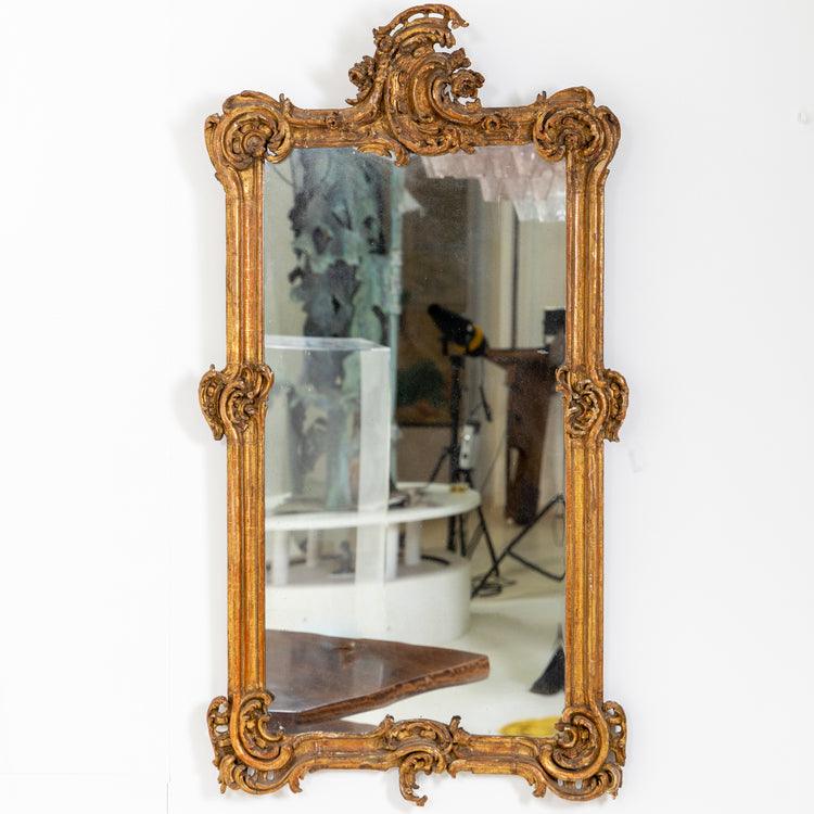 Rococo Mirror, Southern Germany 18th Century - Ehrl Fine Art & Antiques