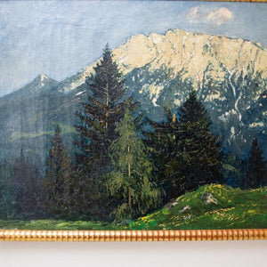 Ludwig von Senger (1873-1937) Alpine Landscape - Ehrl Fine Art & Antiques
