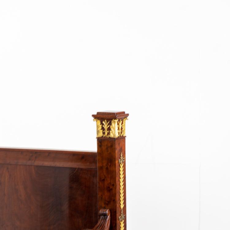 Empire-Style Bed, France 19th Century - Ehrl Fine Art & Antiques
