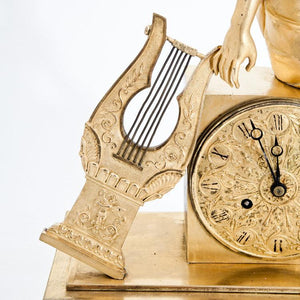 Mantel Clock, France 1st Quarter 19th Century - Ehrl Fine Art & Antiques