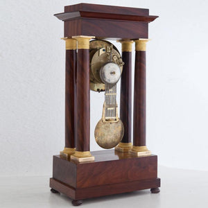 Empire Portal Clock, France, Early 19th century - Ehrl Fine Art & Antiques