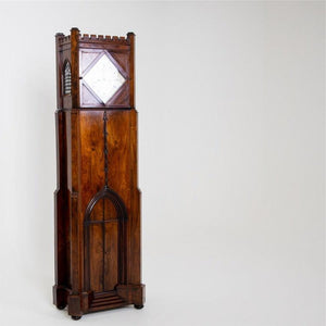 English Neo-Gothic Grandfather Clock, Payne & Co. 1825-1852 - Ehrl Fine Art & Antiques