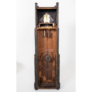 English Neo-Gothic Grandfather Clock, Payne & Co. 1825-1852 - Ehrl Fine Art & Antiques