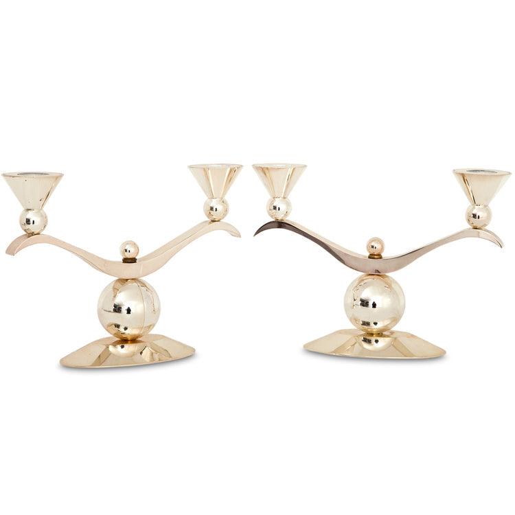 Art Deco Candlesticks, 1920s - Ehrl Fine Art & Antiques