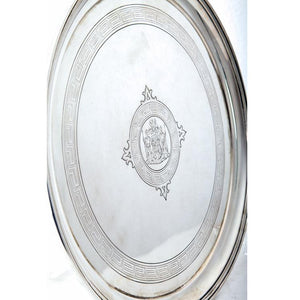 Silver Plate of the Westarp Family by Wilm Berlin, ca. 1870 - Ehrl Fine Art & Antiques
