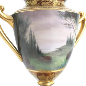 Porcelain Urn, Vienna 19th Century - Ehrl Fine Art & Antiques
