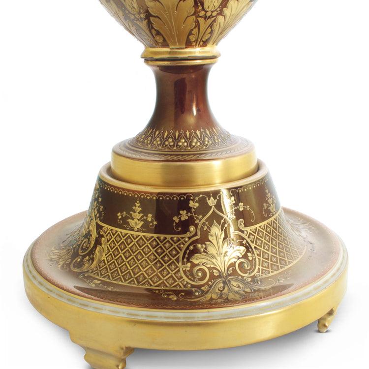 Porcelain Urn, Vienna 19th Century - Ehrl Fine Art & Antiques