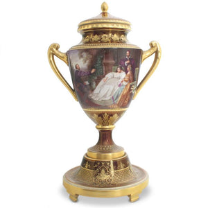 Porcelain Urn, Vienna 19th Century - Ehrl Fine Art & Antiques