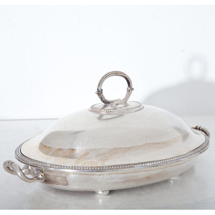 Hot Tray with Lid - Ehrl Fine Art & Antiques