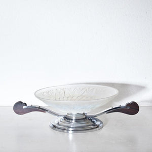Art Deco Glass Bowl, 1940s - Ehrl Fine Art & Antiques
