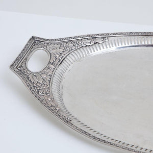 Neoclassical Silver Tray, Weißenfels, c. 1811-1820 - Ehrl Fine Art & Antiques