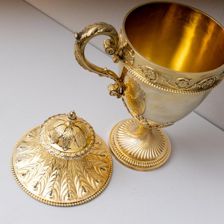 Vermeille Goblet, probably Walter Brind, London 1811 - Ehrl Fine Art & Antiques