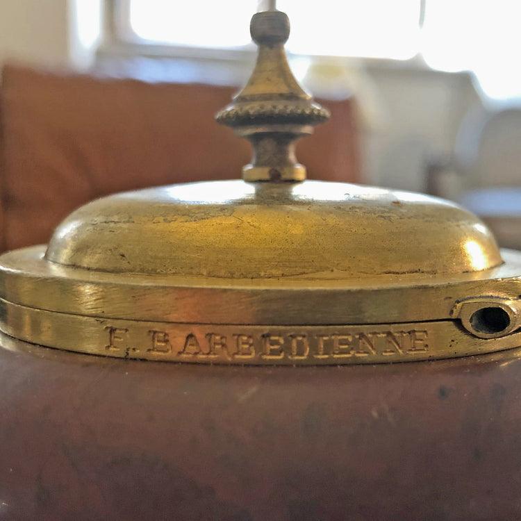 Inkwell by F. Barbedienne, France c. 1900 - Ehrl Fine Art & Antiques