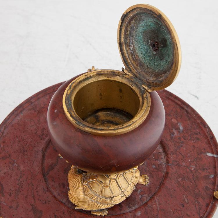 Inkwell by F. Barbedienne, France c. 1900 - Ehrl Fine Art & Antiques