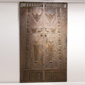 Egyptian Style Iron Doors, c. 1800 - Ehrl Fine Art & Antiques