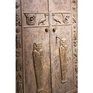 Egyptian Style Iron Doors, c. 1800 - Ehrl Fine Art & Antiques