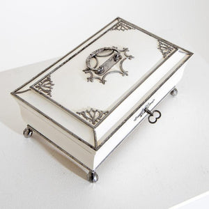 Small Jewelry Box, probably Vienna 19th Century - Ehrl Fine Art & Antiques