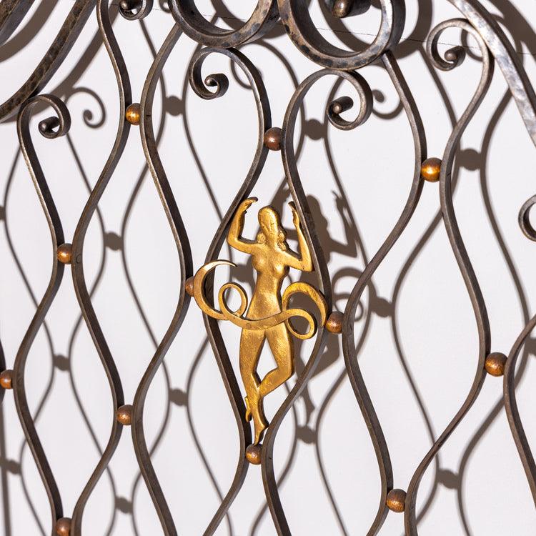 Fence Element, attr. Gilbert Poillerat, France 1940s - Ehrl Fine Art & Antiques