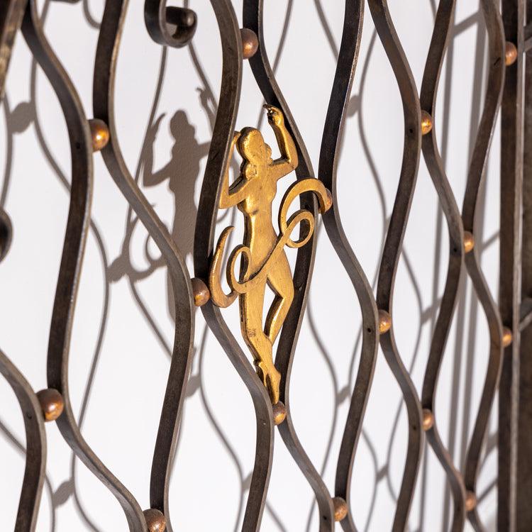 Fence Element, attr. Gilbert Poillerat, France 1940s - Ehrl Fine Art & Antiques