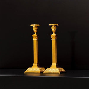 Pair of Candlesticks, Empire, Sweden, early 19th century - Ehrl Fine Art & Antiques