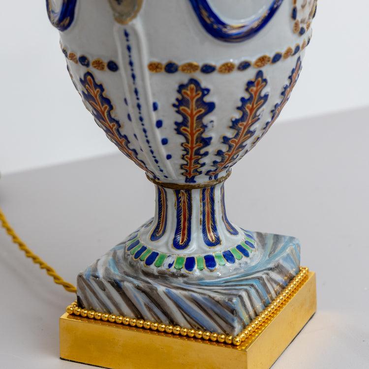 Table lamps with porcelain bases, Chinese Export, 1st Half 19th Century - Ehrl Fine Art & Antiques