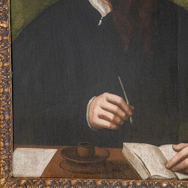 Renaissance, Portrait of a Scholar, 16th Century - Ehrl Fine Art & Antiques