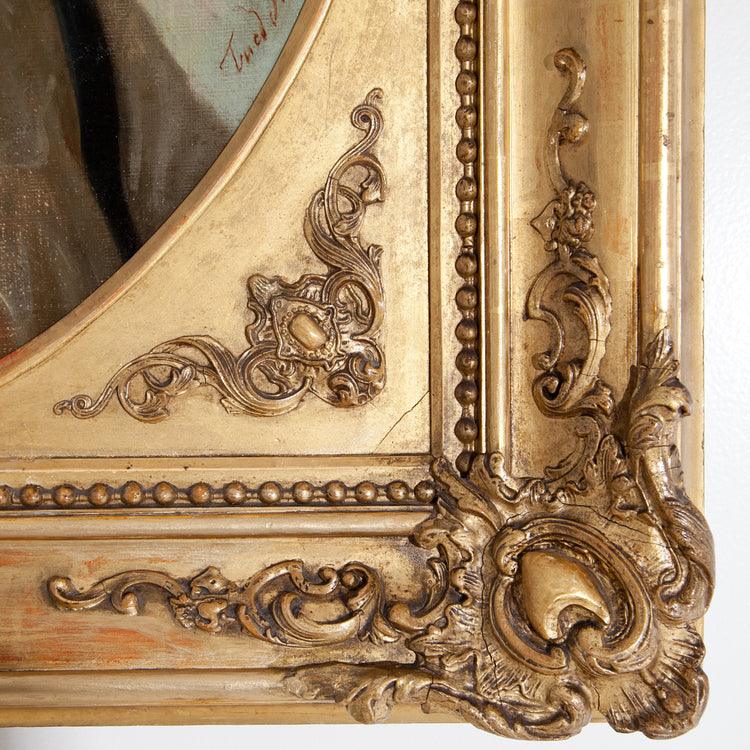 Friedrich Schilcher, Biedermeier Portrait of a young Woman, Vienna 19th Century - Ehrl Fine Art & Antiques