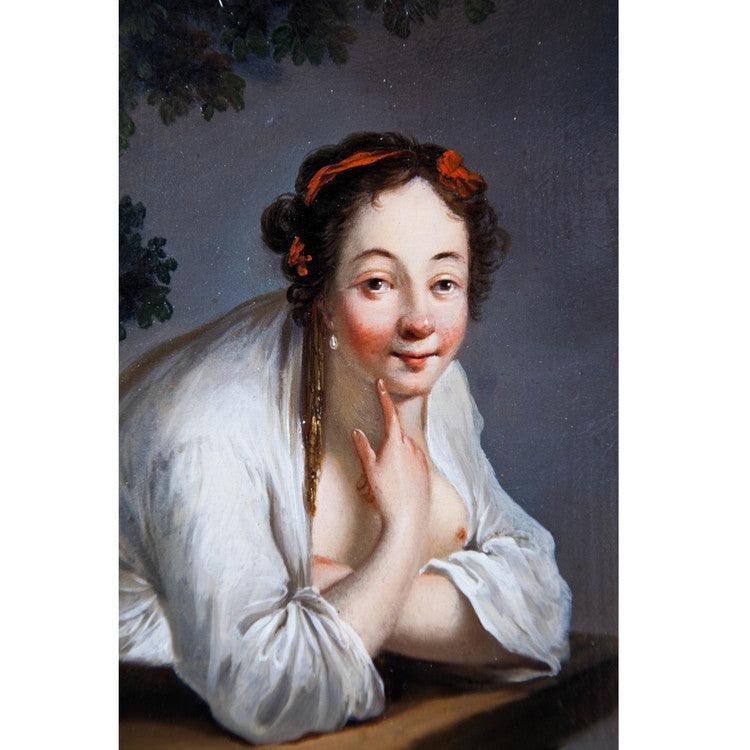 C.W.E. Dietrich gen. Dietricy (attr.), Pendant Window Paintings, 18th Century - Ehrl Fine Art & Antiques